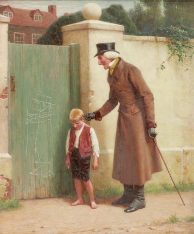 The Village Artist, 1899 by John Charles Dollman